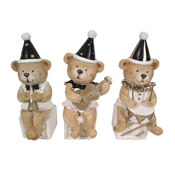 Teddy Bear Band 10x20cm 3 Assorted Teddy Bear Band 10x20cm 3 Assorted
