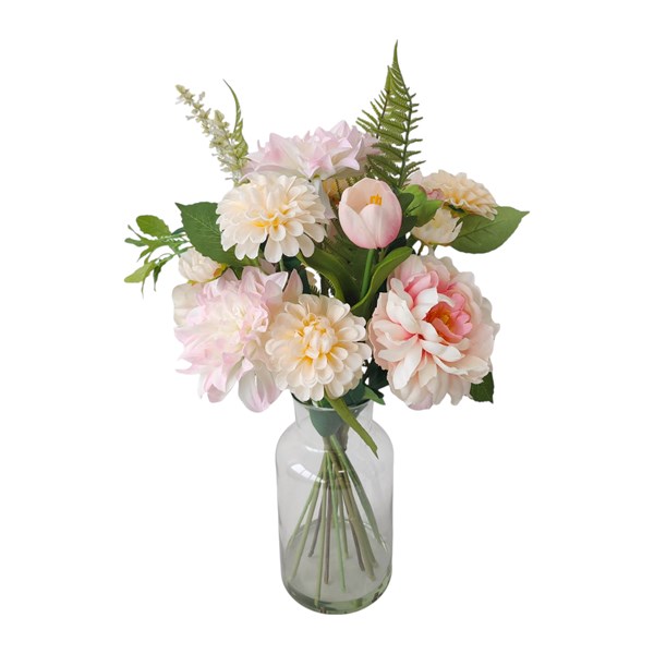 Vase With Floral Display 53cm