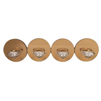 Wall Mirror Tea Light Holder 48.5cm