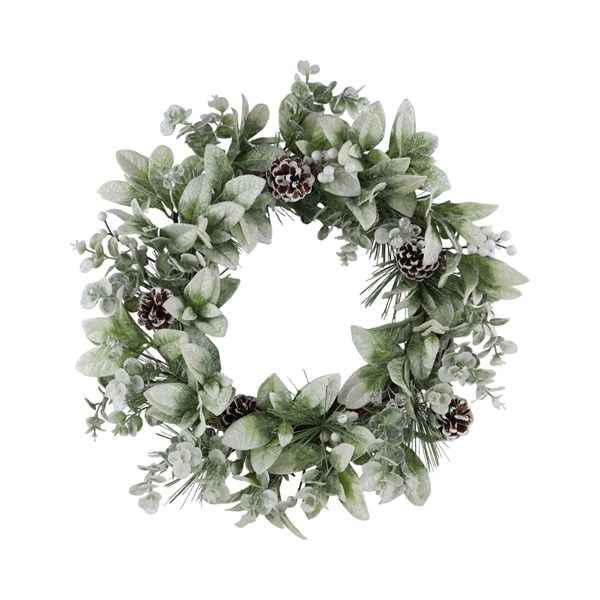 White Berries Wreath 50cm White Berries Wreath 50cm