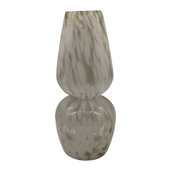 White Mottle Vase 34cm White Mottle Vase 34cm