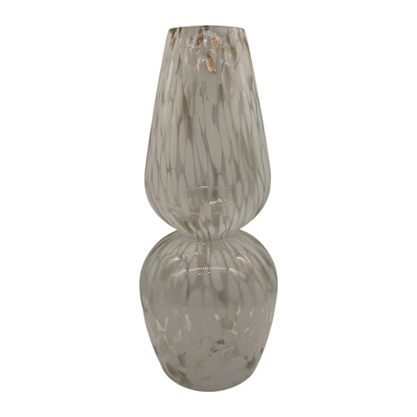 White Mottle Vase 41cm White Mottle Vase 41cm