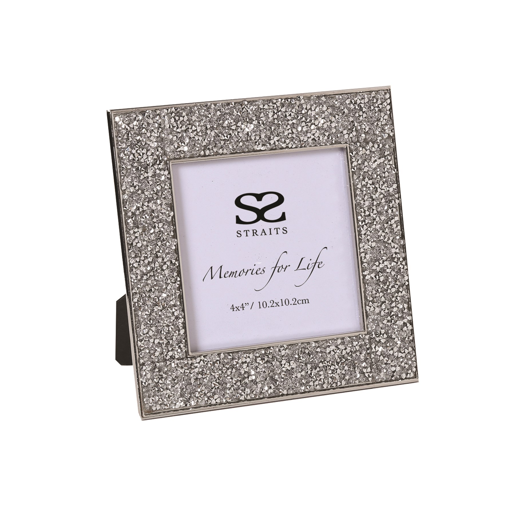Silver Photo Frame 4x4 (10x10cm)