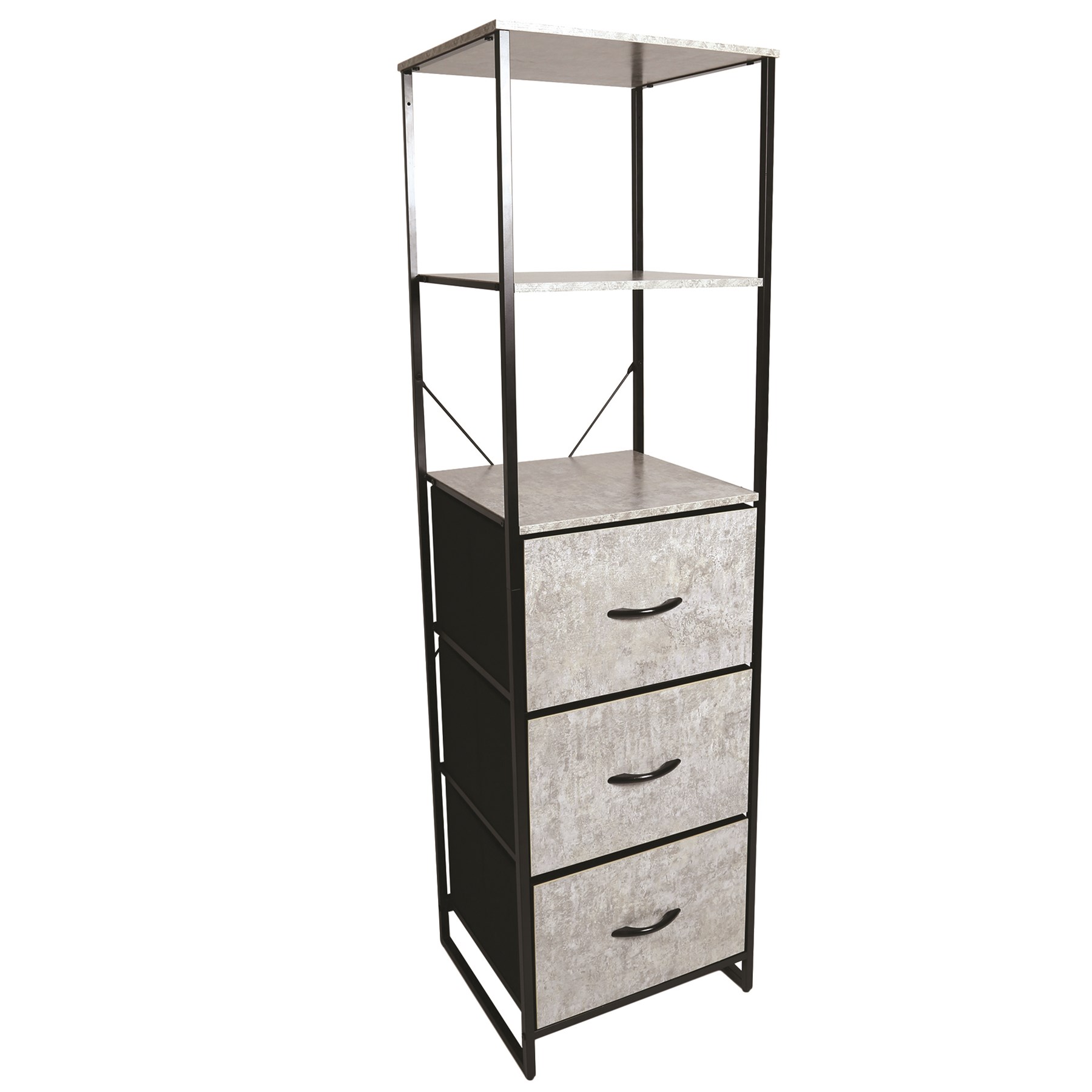 3 Drawer Tall Unit 155cm