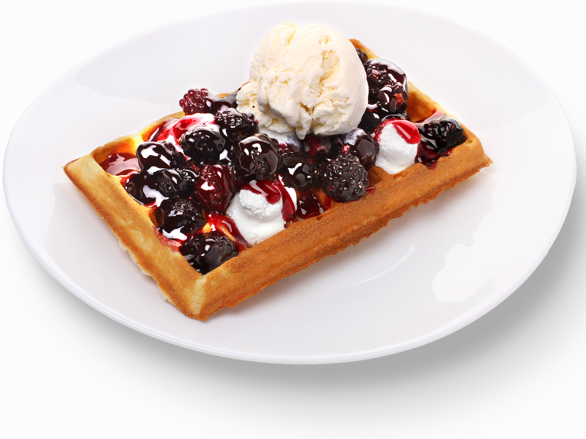 Waffles with Fruits and Ice Cream Order Delivery Waffles with Fruits and Ice Cream in Chisinau