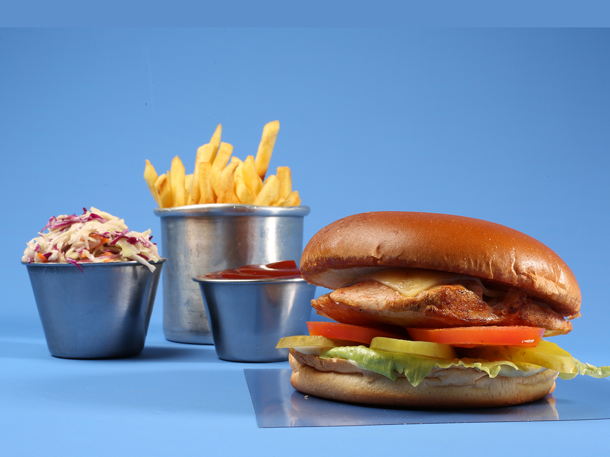 Premium chicken burger Order Delivery Premium chicken burger in