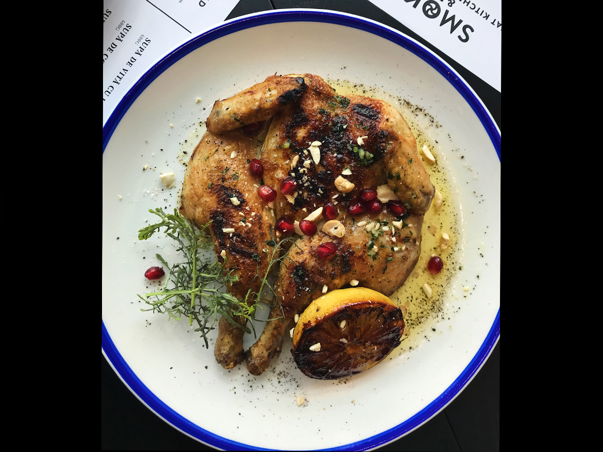 Open fire grilled whole chicken Order Delivery Open fire grilled