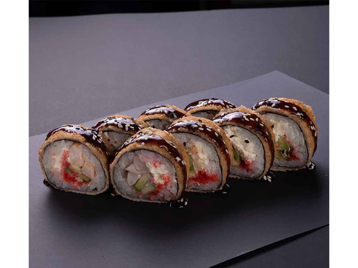 Ebi tempura hot roll Order Delivery Ebi tempura hot roll in Chisinau