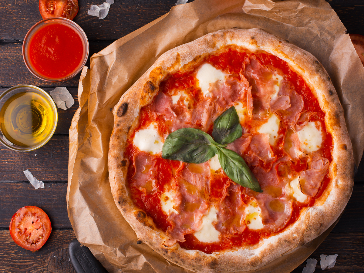 Pizza Prosciutto cotto mare clasică Order Delivery Pizza Prosciutto