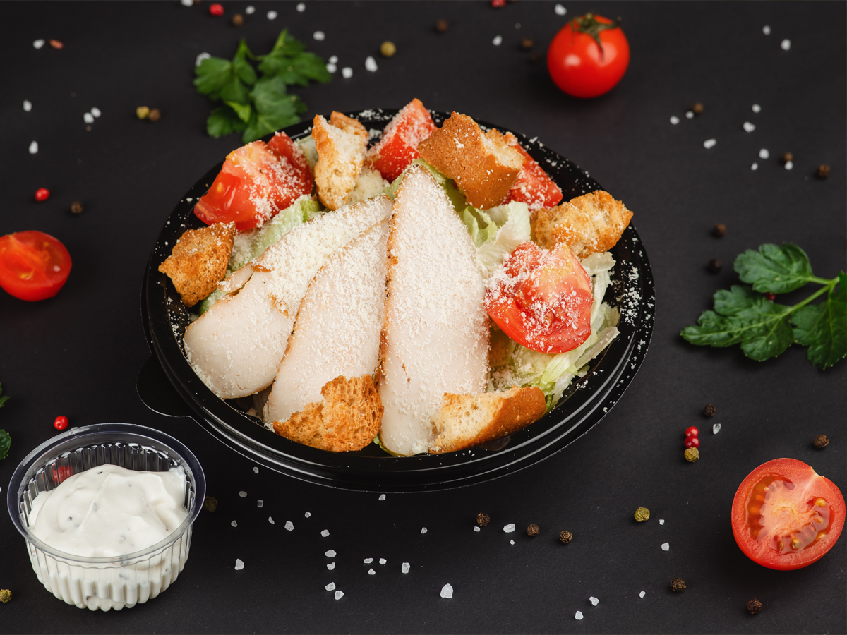 Caesar salad TOGO Order Delivery Caesar salad TOGO in Chisinau STRAUS