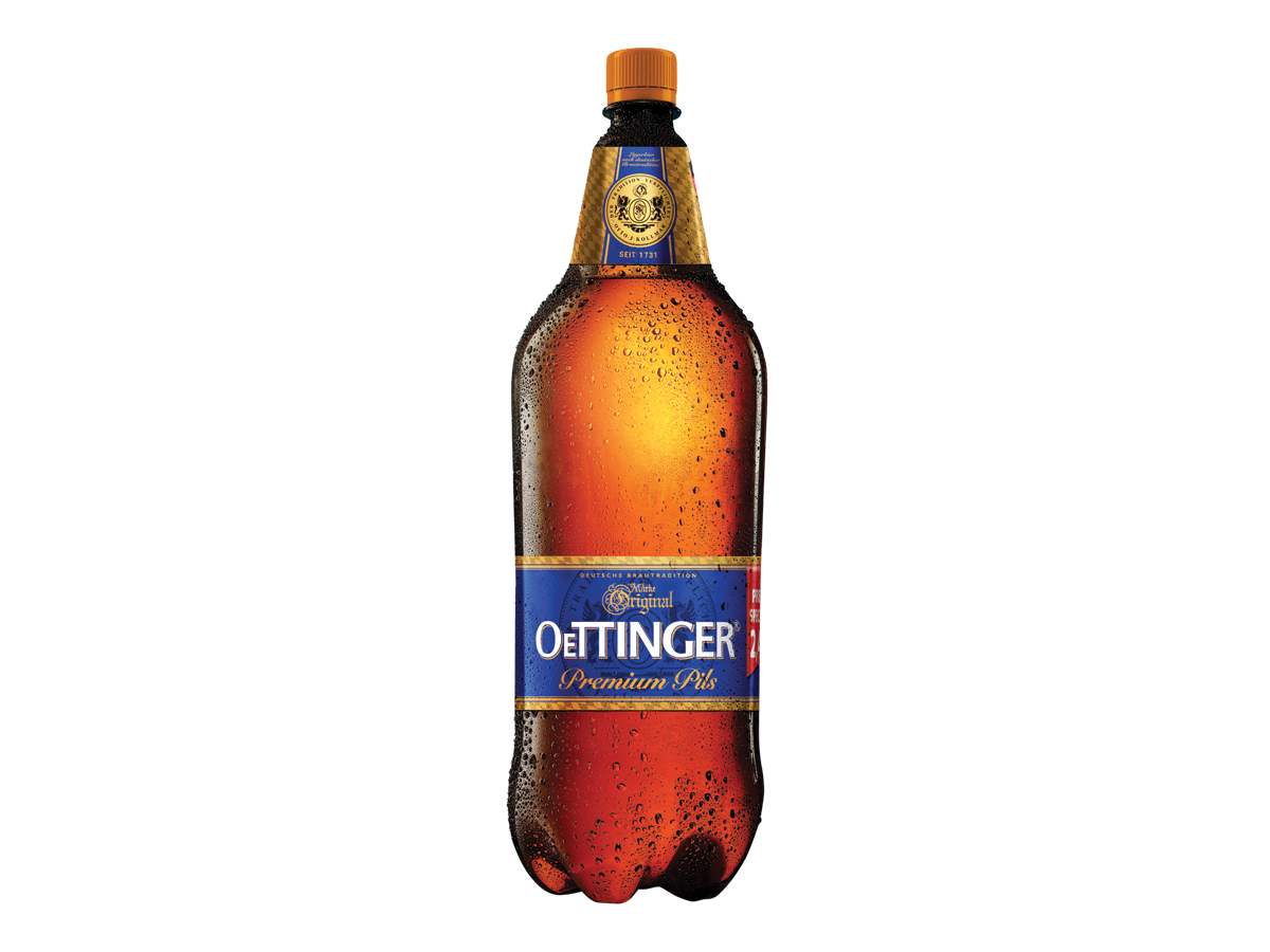 Beer lager Oettinger Premium Pils 2.4l Order Delivery Beer lager