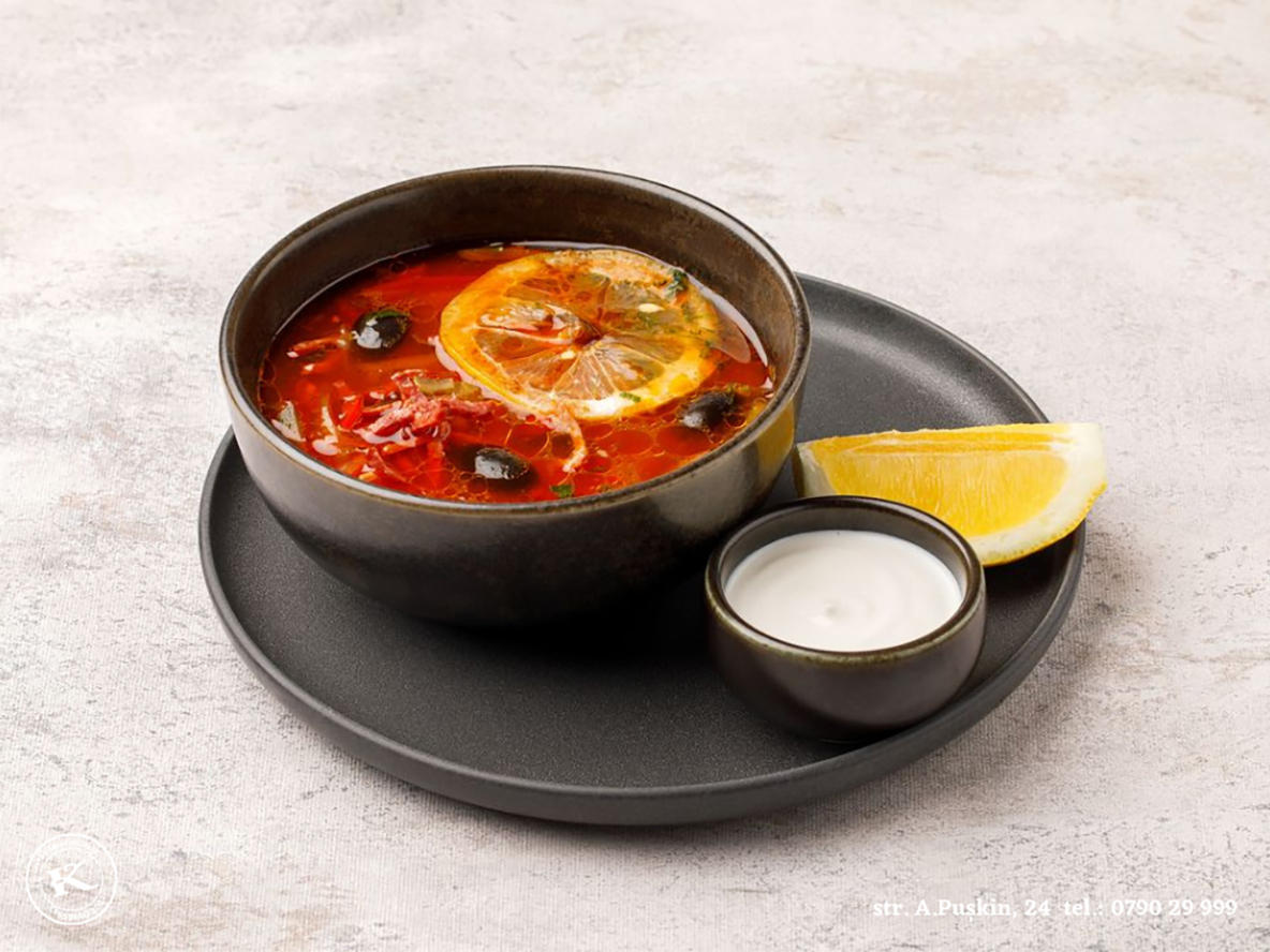 Solyanka soup Order Delivery Solyanka soup in Chisinau STRAUS