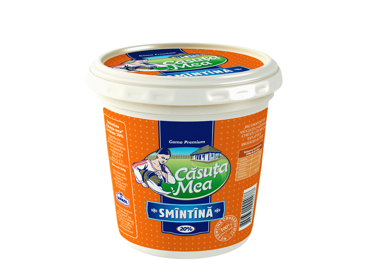Sour cream 20 Premium Casuta Mea 350g Order Delivery Sour cream 20