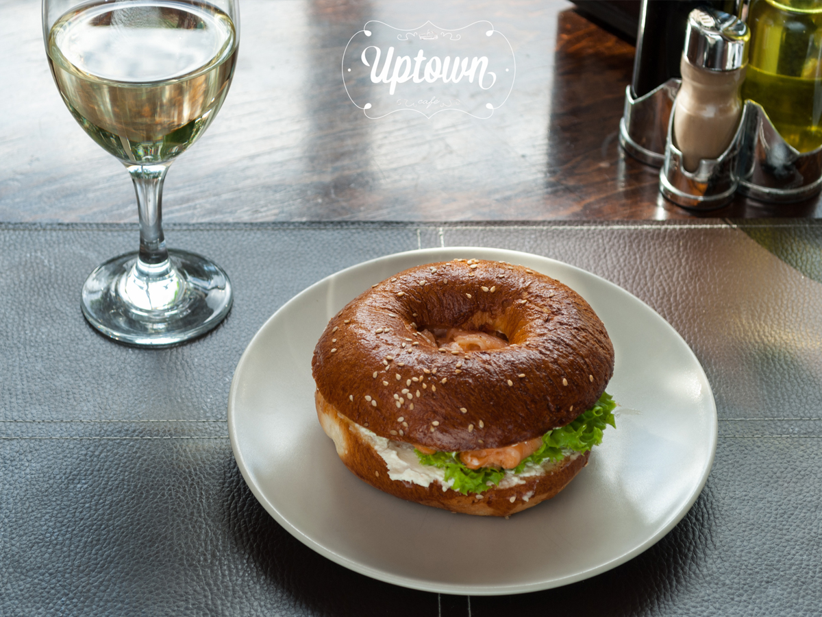 Бейгл с лососем | Доставка из Uptown в Кишиневе | STRAUS