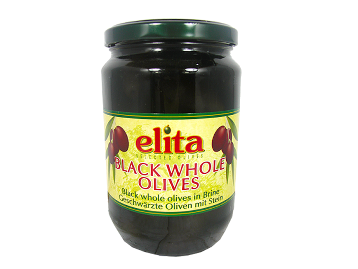 Black olives with pits ELITA Order Delivery Black olives with pits