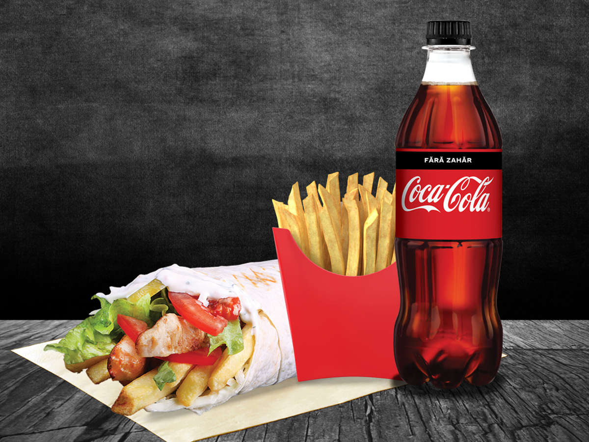 Arabic beef kebab menu + CocaCola Order Delivery Arabic beef kebab