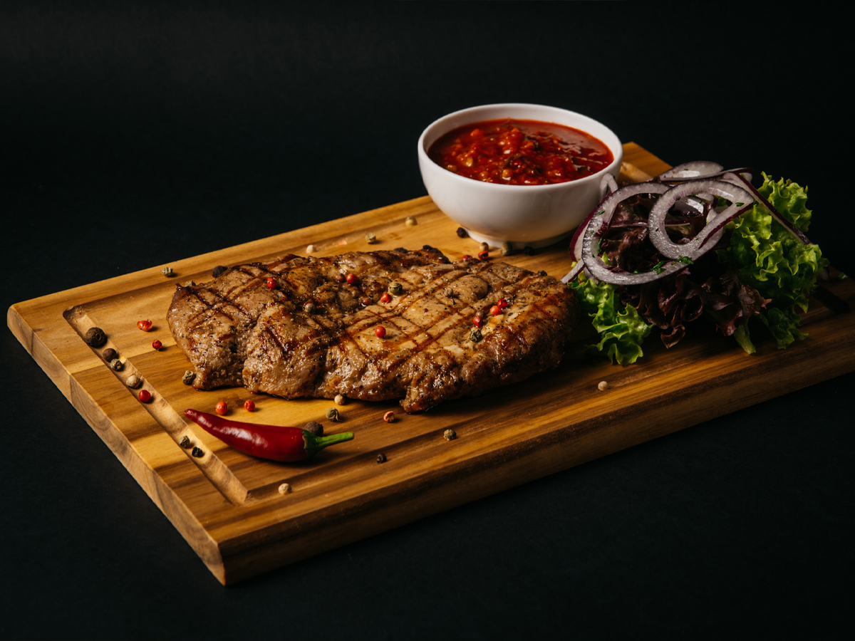 Pork Neck Steak Order Delivery Pork Neck Steak in Chisinau STRAUS