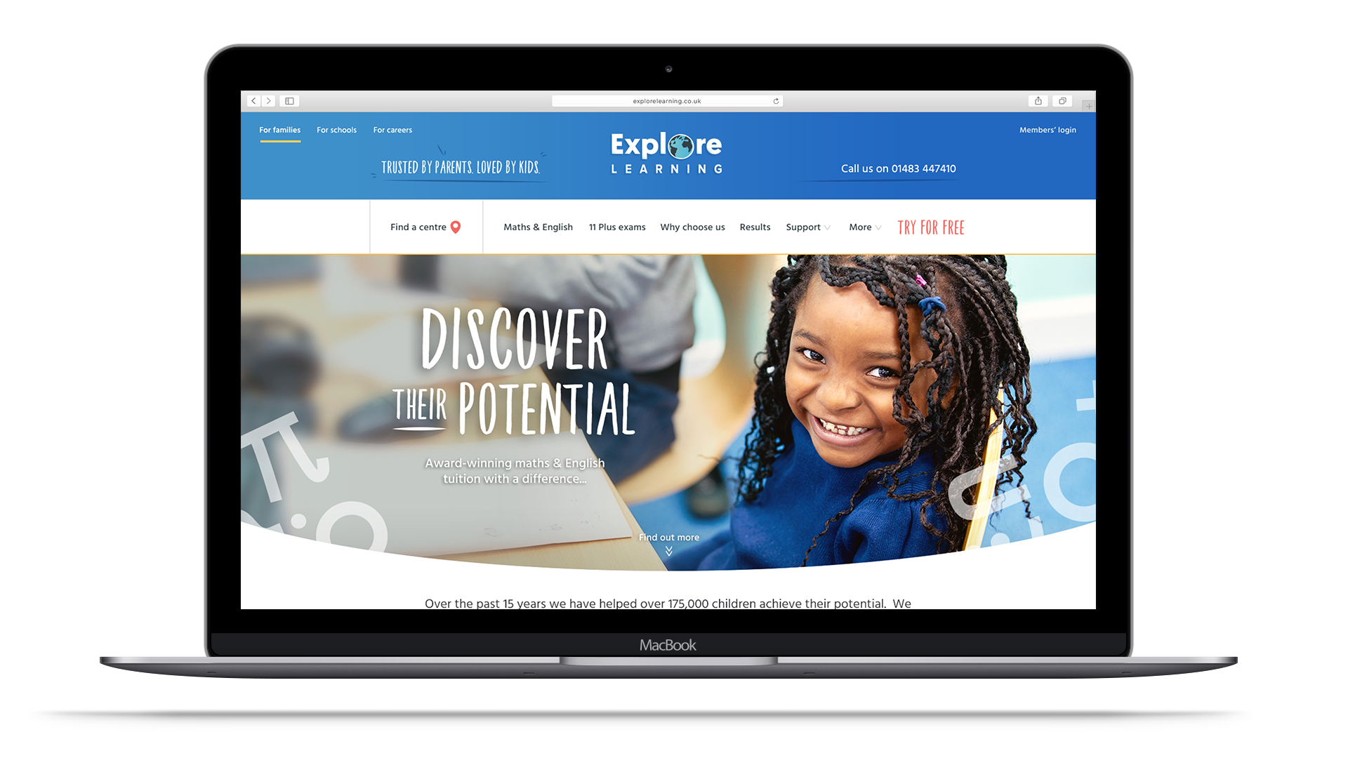 Explore Learning Homepage