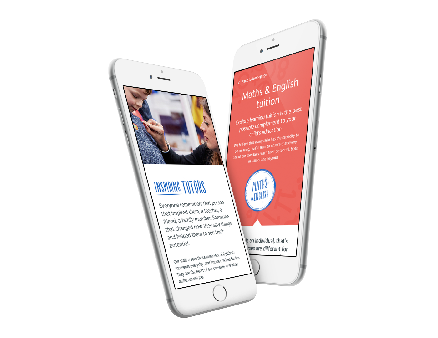 Explore Learning on Mobile