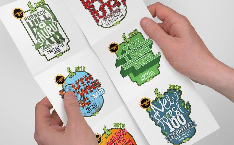 UK Cycling Events branding design