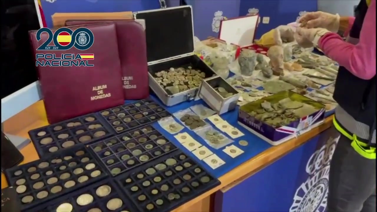 7 detenidos en Sevilla, Córdoba y Jaén por la venta de 3.200 piezas arqueológicas 