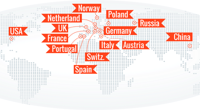 world map