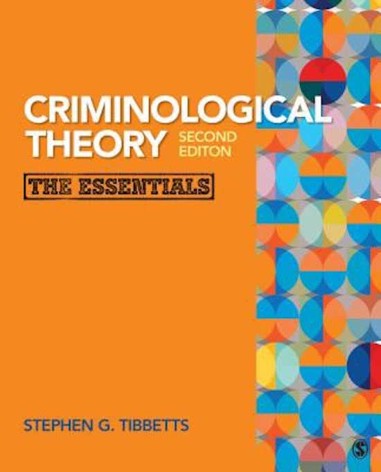 Criminological Theory