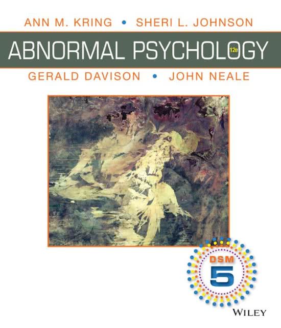 Abnormal Psychology