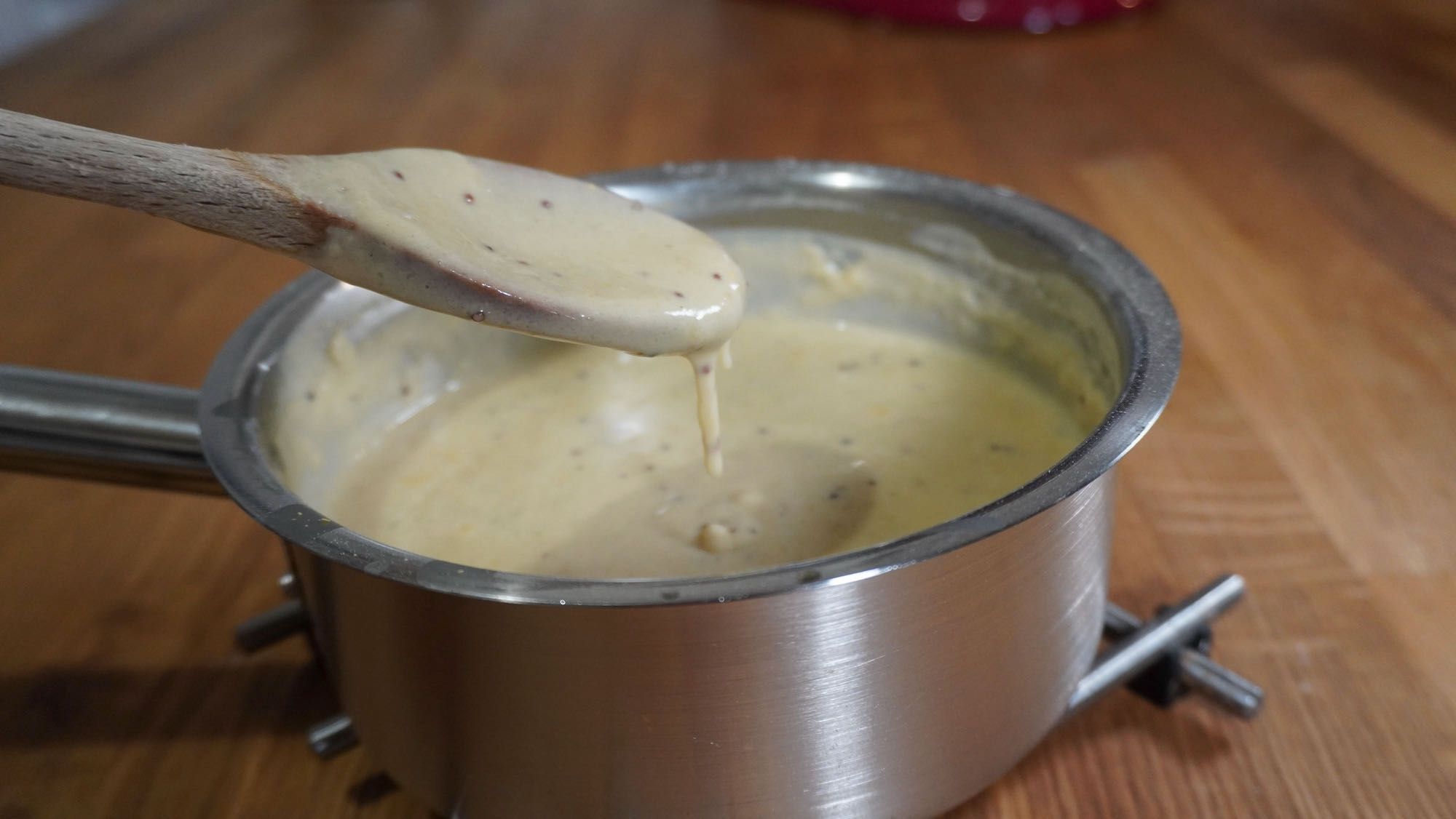 Gluten-free Béchamel Sauce with oat-milk (Oatly brand)