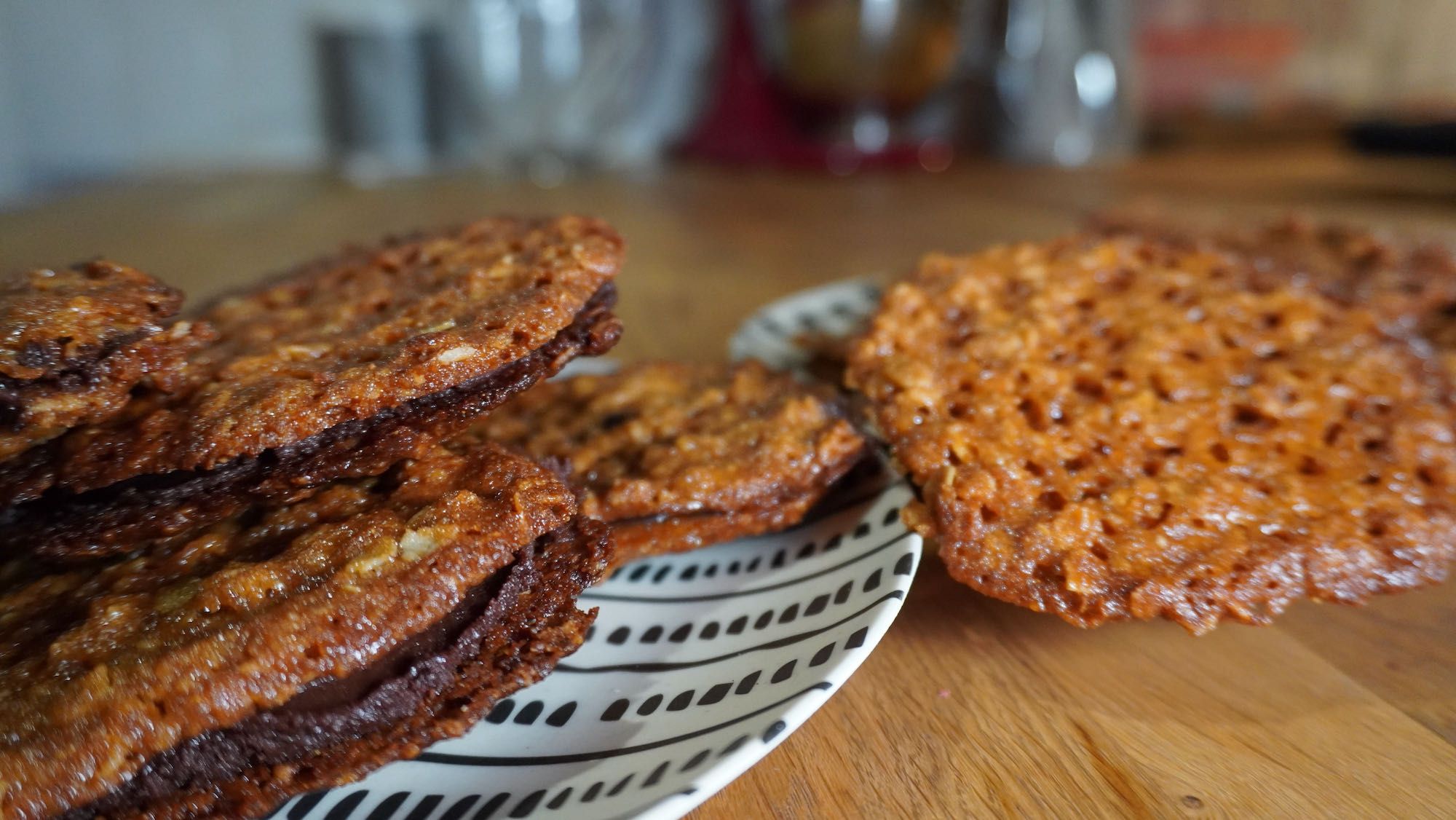 Swedish Dinkel (Spelt) Lace Cookies