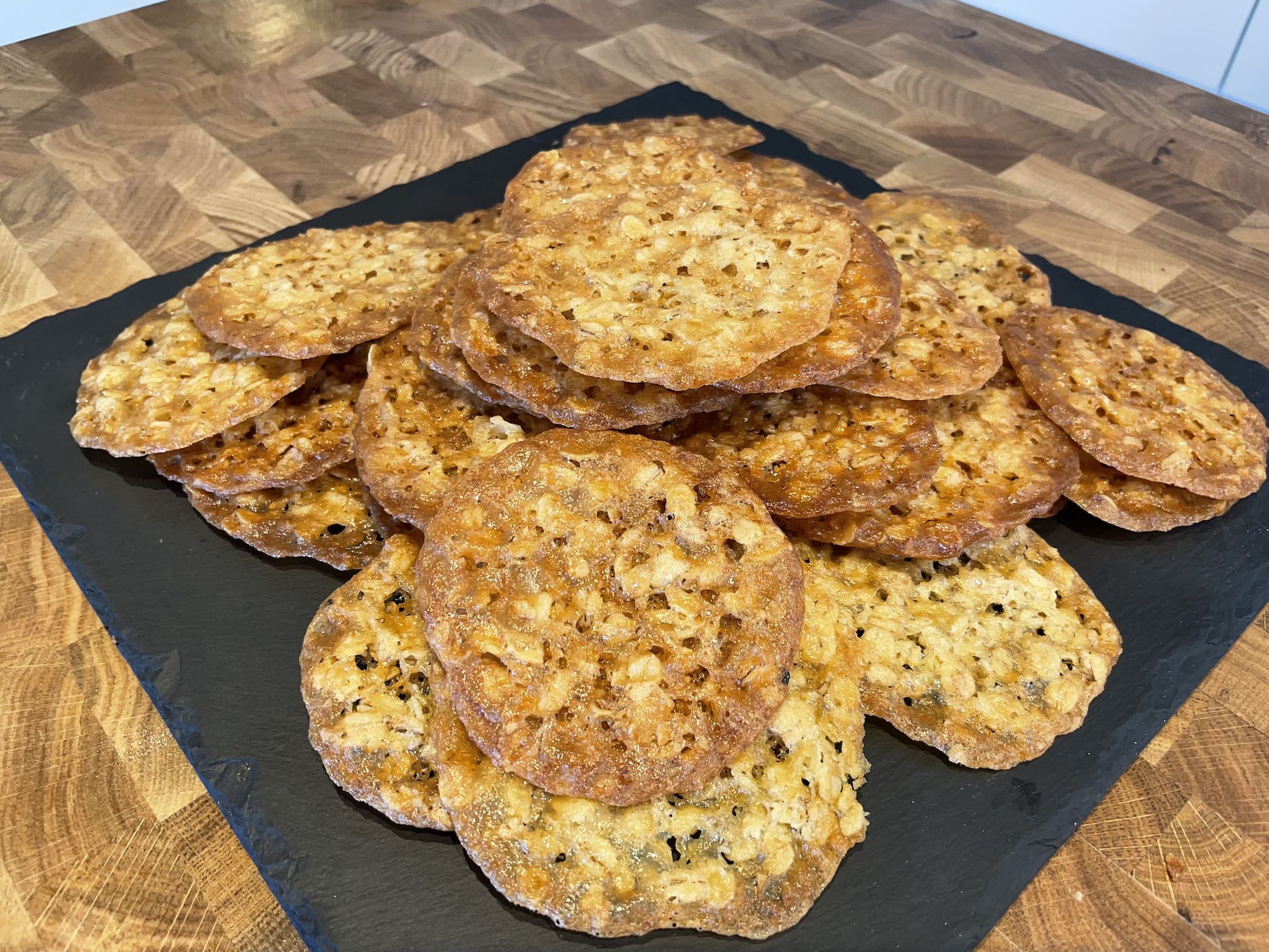 Swedish Oat Cookies Havreflarn: Ikea style