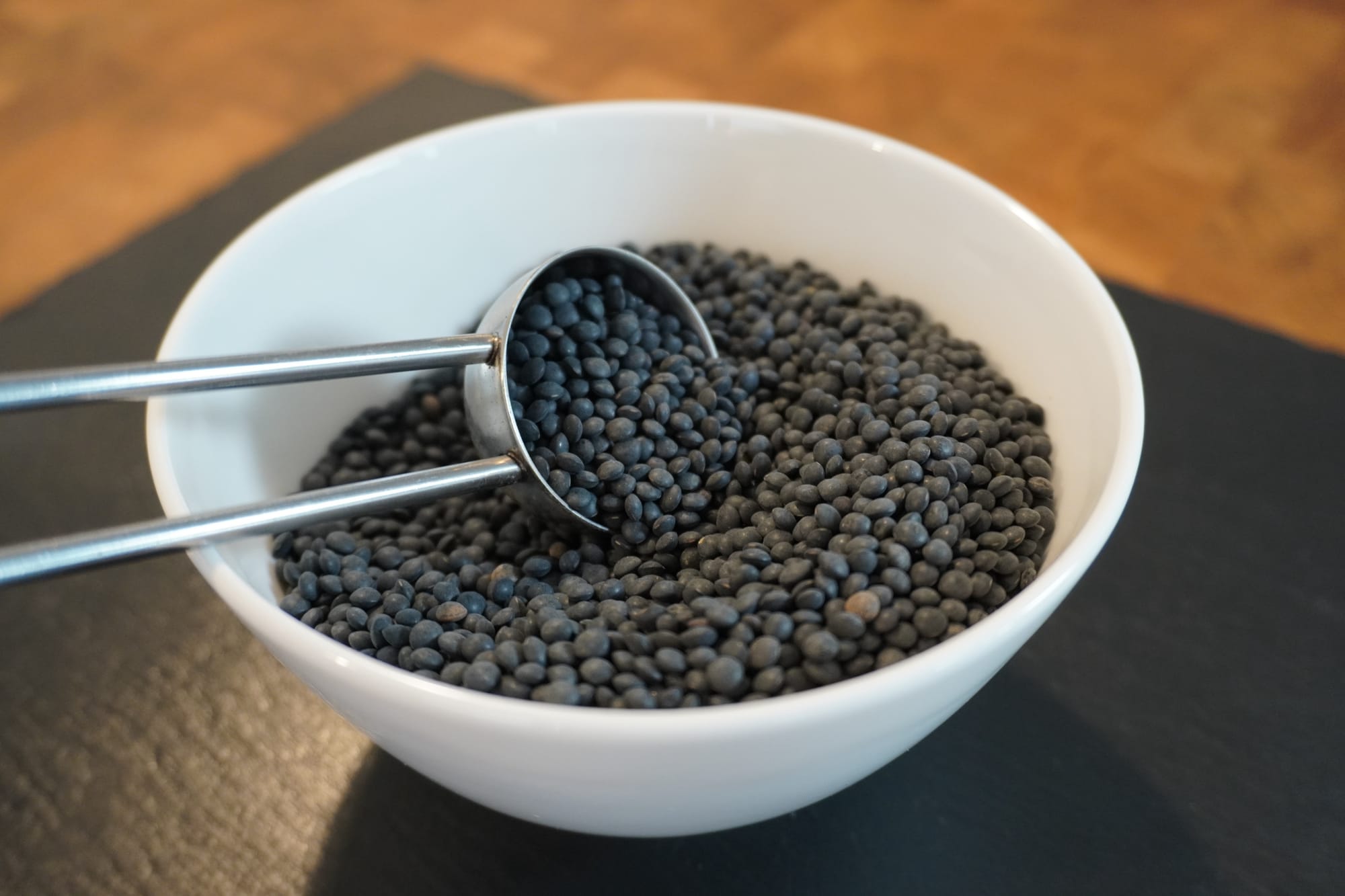 How to cook black lentils (beluga lentils)