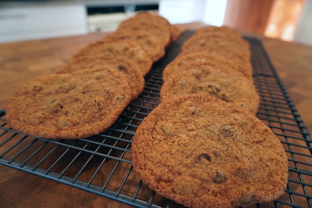 Thin  and Crispy Chocolate Chip Gluten-Free Cookies Recipe