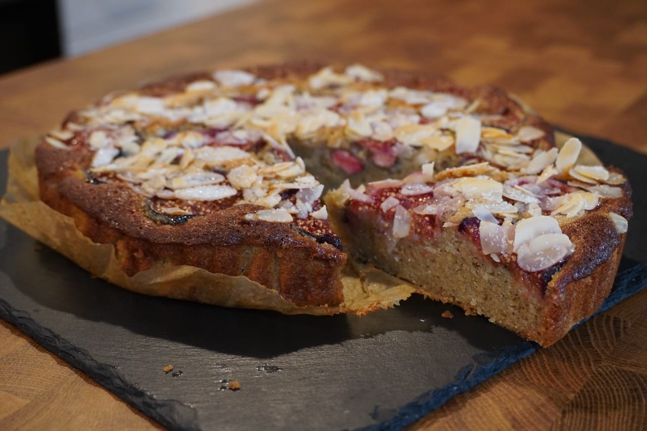 Fresh Fig Almond Cake (Easy & Gluten-Free)