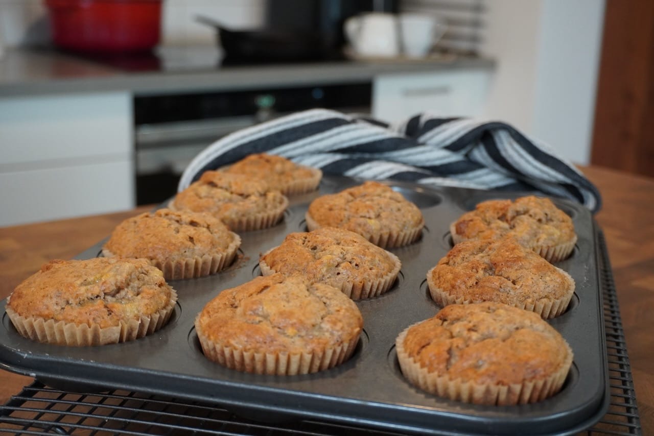 Easy Egg-Free Spelt Banana Muffins Recipe