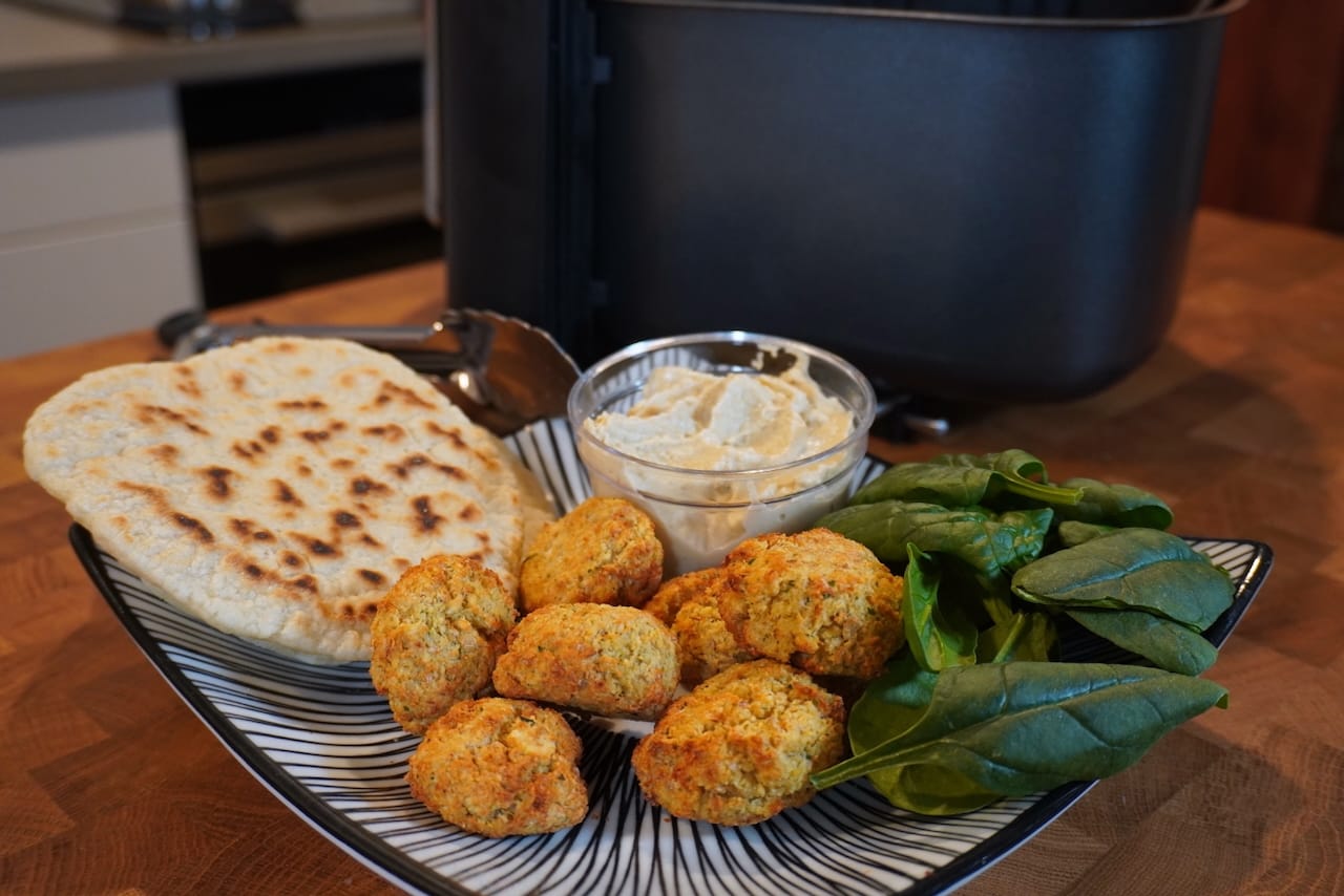 Easy Gluten-free Healthier Falafels (air-fryer)