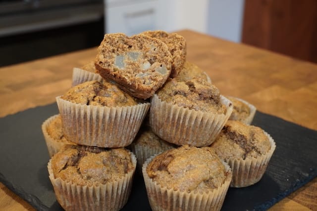 Moist Egg-Free Spelt Pear Muffins – Easy Recipe