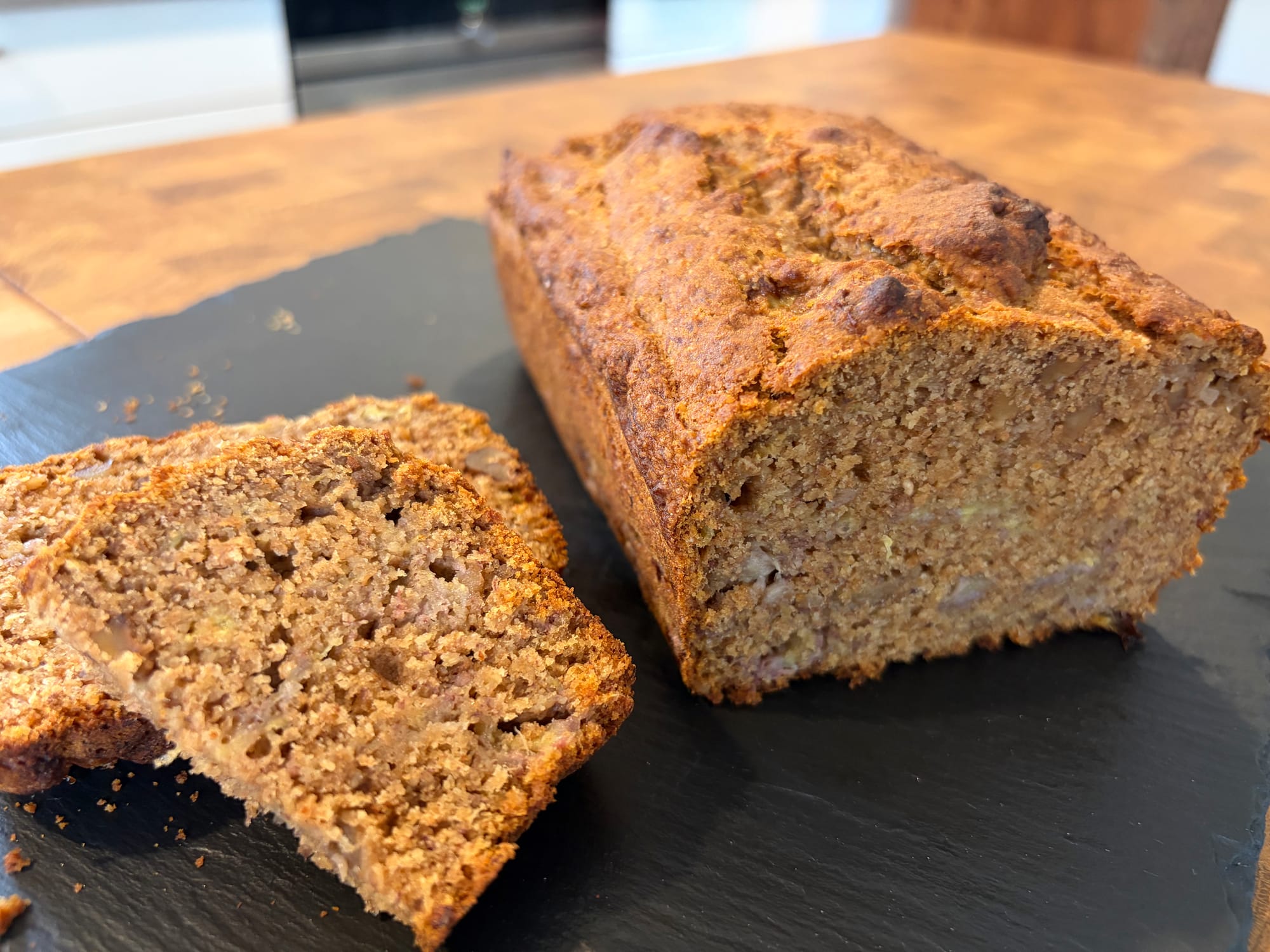 Easy 5-Ingredient Vegan Spelt Banana Bread