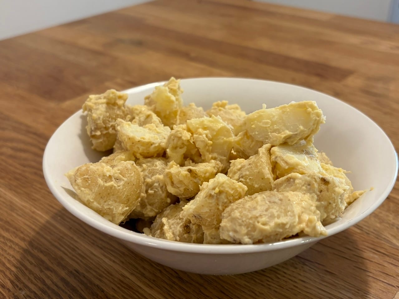 2-Ingredient Potato Salad | Hummus Hack (No Mayo!)