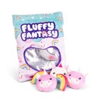 FLUFFY FANTASY RAINBOWS AND UNICORNS SQUISHY SNACK SENSORY TOYS