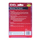 SWL - RATCHET TIE DOWN - 15FT X 1 INCH