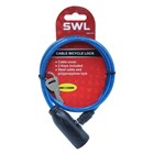 SWL - CABLE BICYCLE LOCK 650 X 6MM