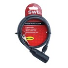 SWL - CABLE BICYCLE LOCK 650 X 6MM