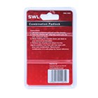 SWL - COMBINATION PADLOCK 4 DIGIT