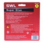 SWL - SUPER GLUE 3G - 5 PACK