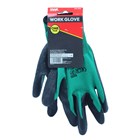SWL - GREEN & BLACK WORK GLOVES - SIZE L
