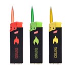 PROF - WINDPROOF RUBBER COLOURED FLAME - 50 PACK