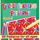 DOODLE COLOURING PATTERNS BOOK - 4 ASSTD