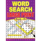 LARGE PRINT WORD SEARCH BOOK A4 - 4 ASSTD