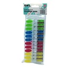 SWL - SOFT TOUCH CLOTHES PEGS - 12 PACK